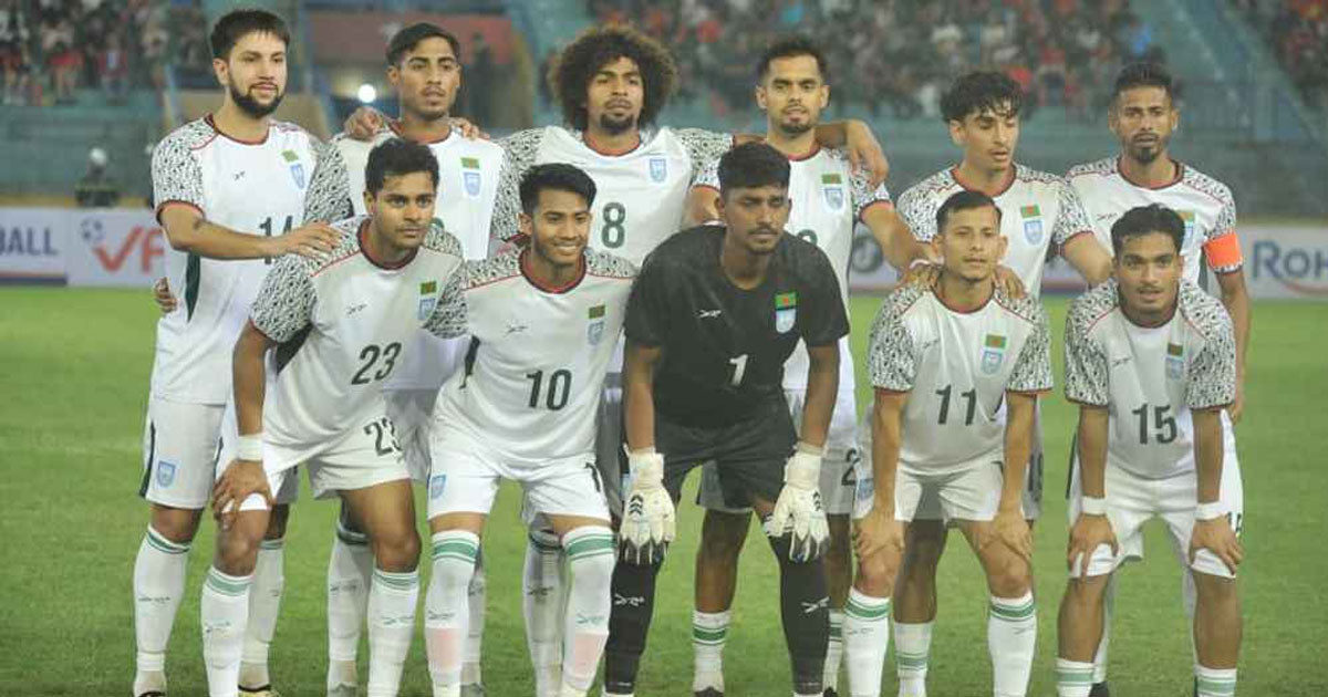সিঙ্গাপুরে পৌঁছেছে বাংলাদেশ জাতীয় ফুটবল দল