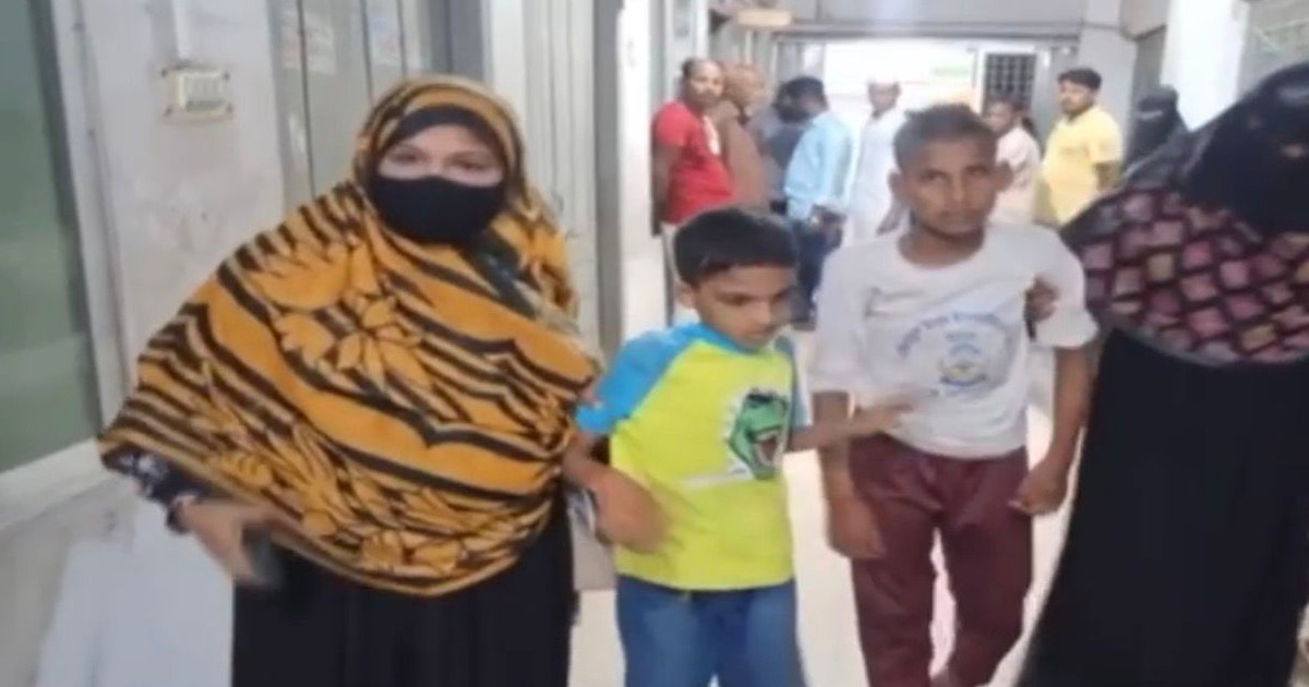 চুরির অপবাদে দুই শিশুকে মারধর, সিগারেটের ছ্যাঁকা