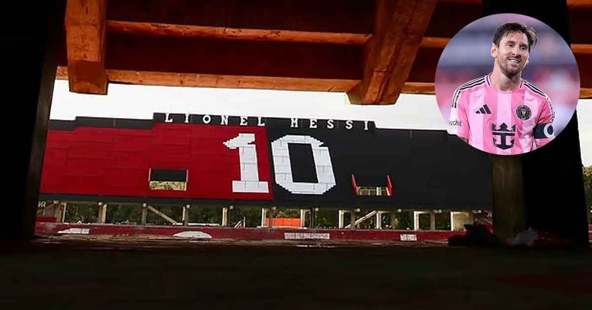 মায়ামির নতুন স্টেডিয়ামে মেসির নামে ‘স্ট্যান্ড’