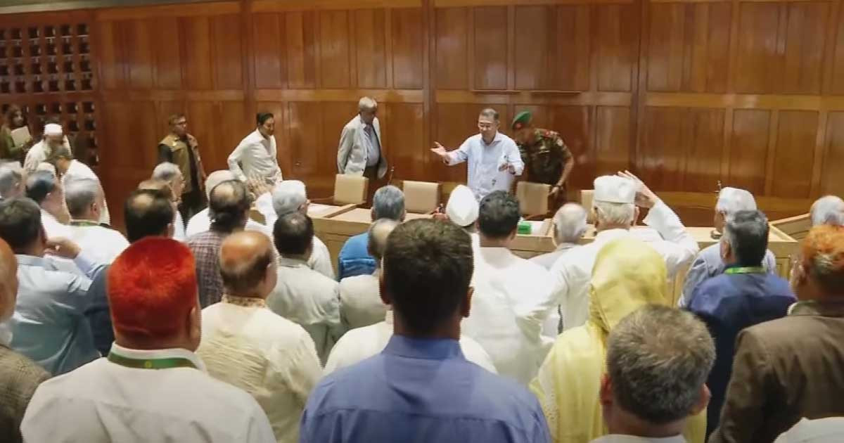 সরকার দলীয় সংসদীয় সভা অনুষ্ঠিত