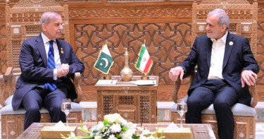 যুদ্ধ বন্ধের প্রচেষ্টায় পেজেশকিয়ানের সঙ্গে পাক প্রধানমন্ত্রীর দীর্ঘ আলোচনা