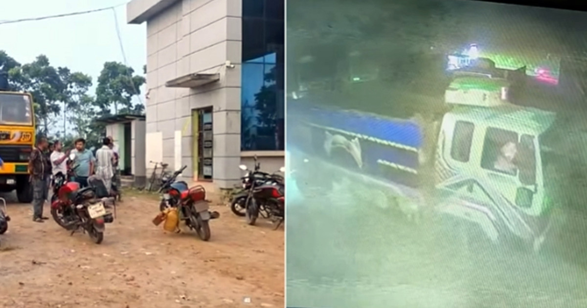 তেল না পেয়ে বাকবিতণ্ডার জেরে পাম্প ম্যানেজারকে ট্রাকচাপায় হত্যার অভিযোগ!