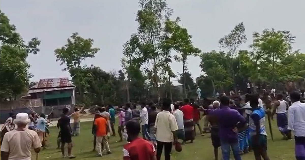 এক ঘণ্টার তুমুল সংঘর্ষ, আহত ২০