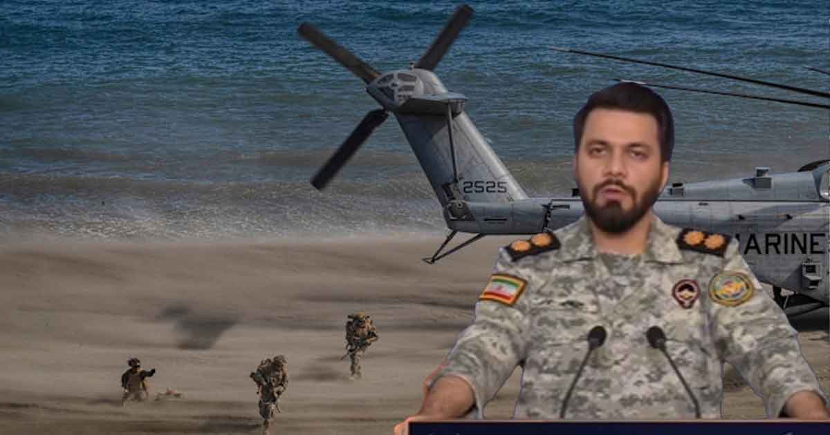 ইরানে ঢুকলে হাঙরের পেটে যাবে মার্কিন সেনারা