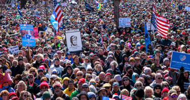 যুক্তরাষ্ট্রজুড়ে ট্রাম্পবিরোধী ‘নো কিংস’ বিক্ষোভে জনসমুদ্র