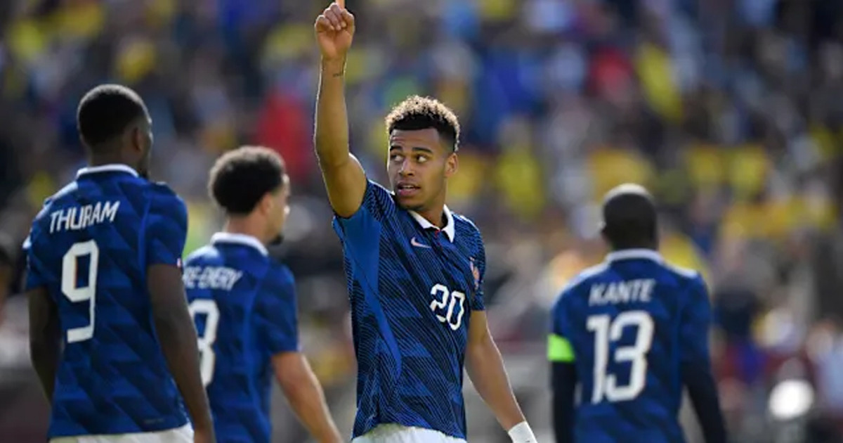 কলম্বিয়াকে হারিয়ে ফ্রান্সের দাপুটে জয়