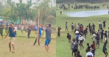 পাওনা টাকা নিয়ে তুমুল সংঘর্ষ, আহত অর্ধশতাধিক