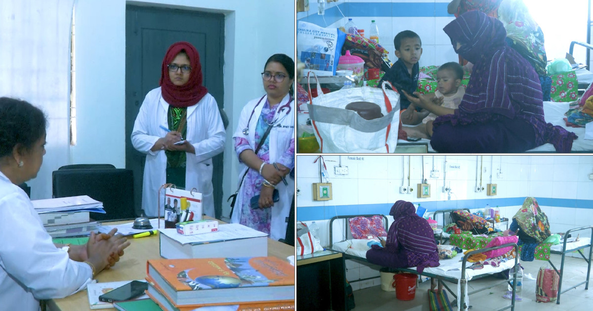 খুলনা বিভাগে হামের প্রাদুর্ভাব বৃদ্ধি, ১০ জেলায় ৭৯ শিশু হাসপাতালে