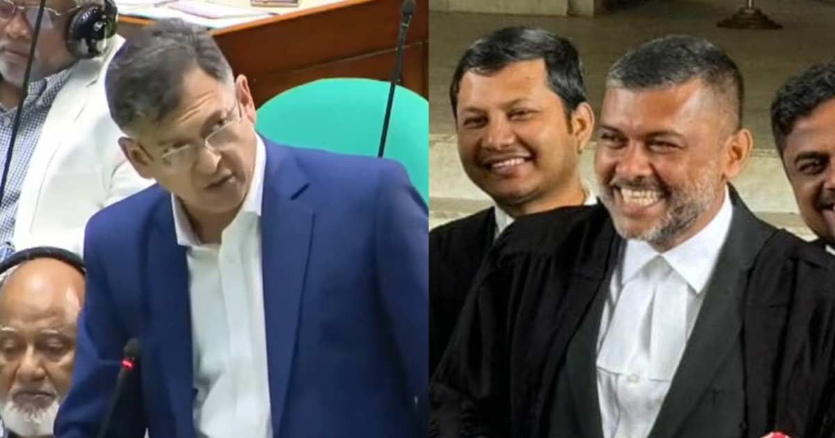 সংসদে স্বরাষ্ট্রমন্ত্রীর আইনি ব্যাখ্যার বক্তব্য চলার মধ্যেই ফেসবুকে জবাব শিশির মনিরের