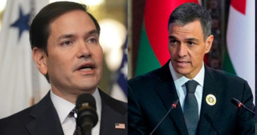 আকাশসীমা ব্যবহার করতে না দেওয়ায় স্পেনের ওপর ক্ষোভ ঝাড়লেন মার্কিন পররাষ্ট্রমন্ত্রী