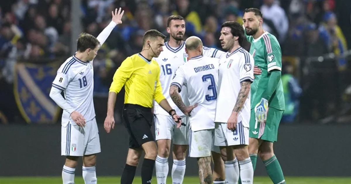 আবার স্বপ্ন ভাঙল ইতালির, খেলা হচ্ছে না বিশ্বকাপ