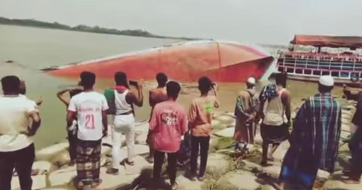 বরিশালে চরমোনাই মাহফিলের লঞ্চডুবি