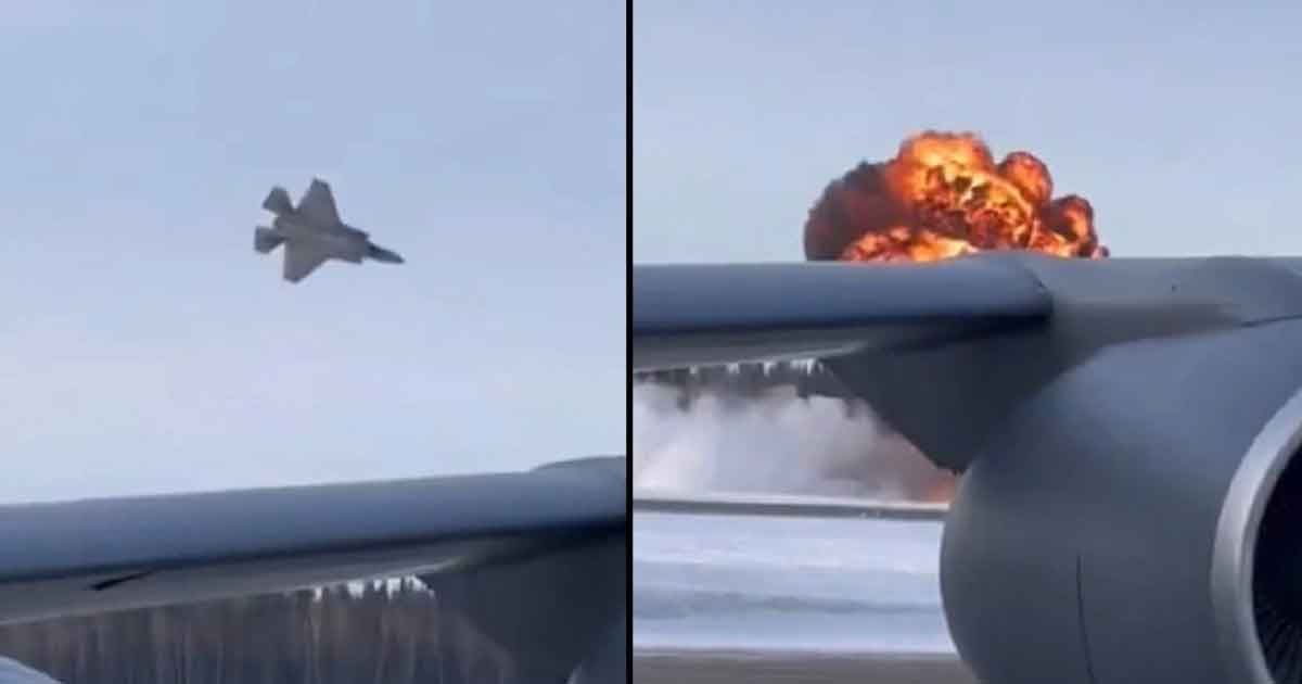 যুক্তরাষ্ট্রের এফ-৩৫ যুদ্ধবিমান বিধ্বস্ত