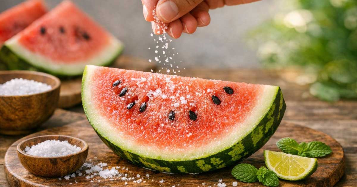 তরমুজের উপর লবণ ছড়িয়ে খেলে জানেন কি হয়?