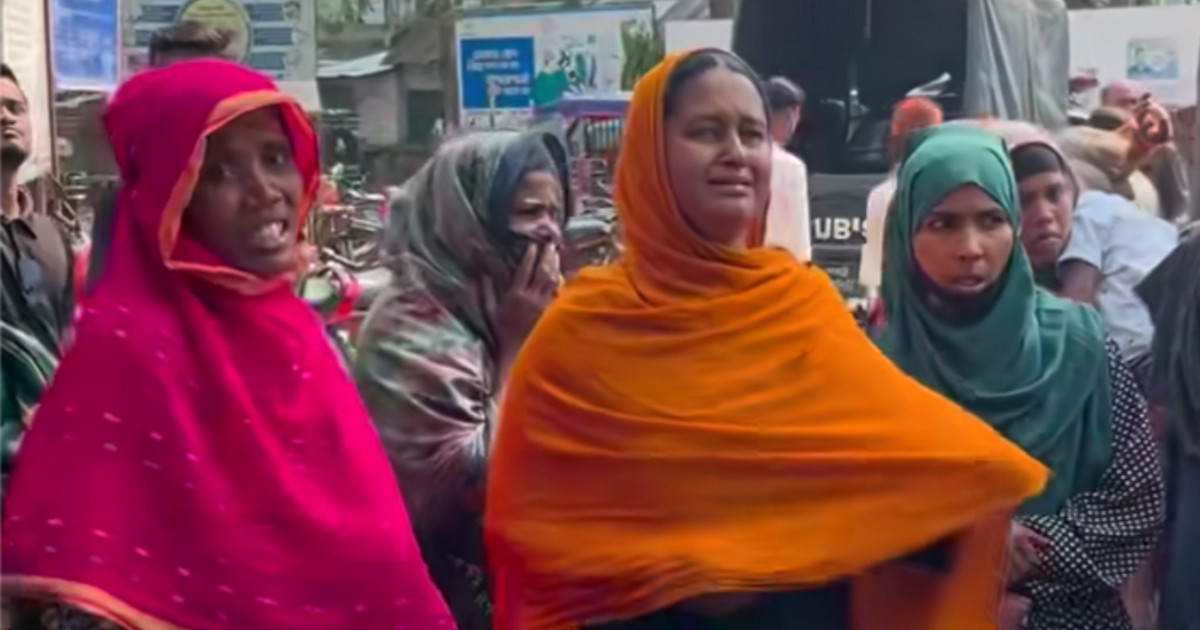 বাজার নিয়ে ঘরে ফেরা হলো না গৃহবধূর