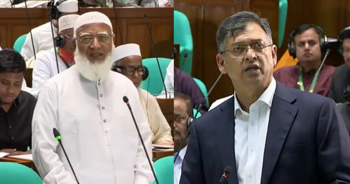 সংসদে ‘মিথ্যা’ শব্দ বলায় বিরোধীদলীয় নেতা ও স্বরাষ্ট্রমন্ত্রীর মৃদু ‘বিতর্ক’