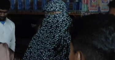 জ্বালানি তেল নিতে বোরকা পরে পাম্পে গেলেন যুবক, অতঃপর...