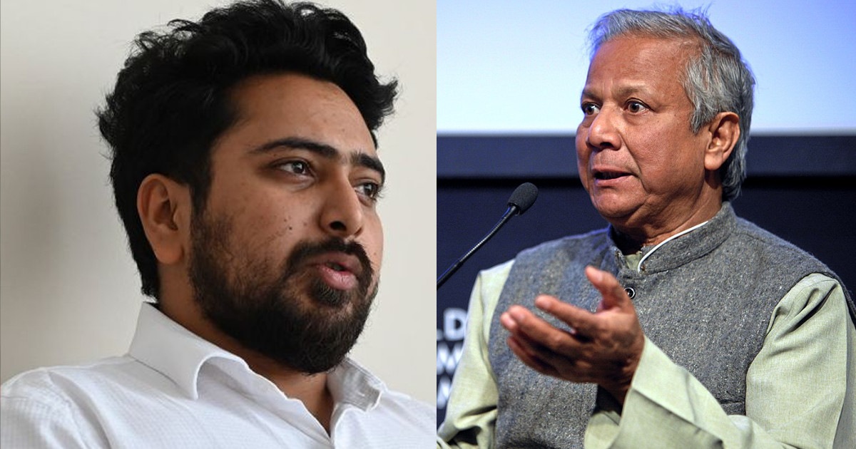 ড. ইউনূসকে রাজপথে নেমে আসার আহ্বান নাহিদ ইসলামের