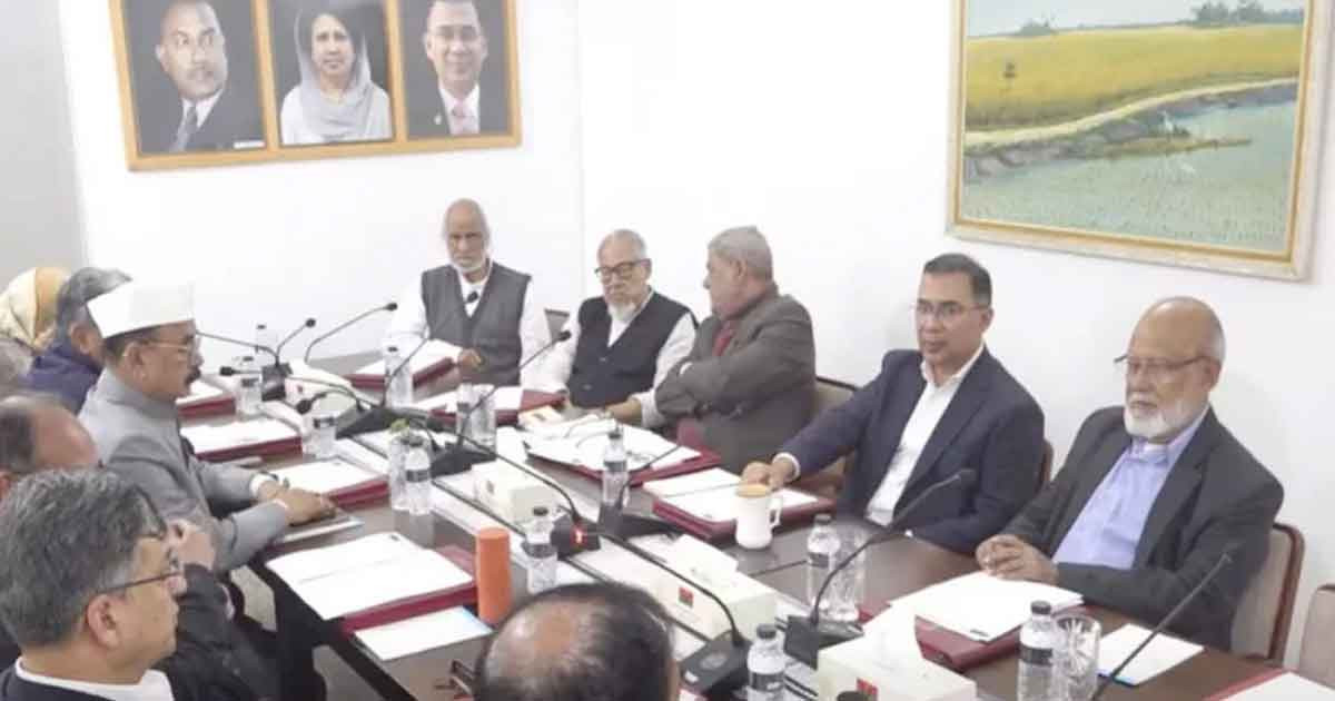 বিএনপির স্থায়ী কমিটির বৈঠক চলছে