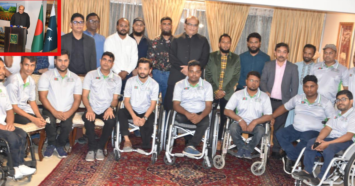 বাংলাদেশ ও পাকিস্তানের মধ্যে ভ্রাতৃত্বের অন্যতম বন্ধন ক্রিকেট: পাকিস্তান হাই কমিশনার