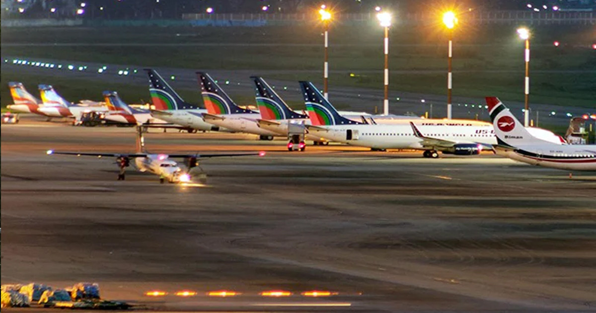 শাহজালাল বিমানবন্দর: ১৫ মিনিট বন্ধ ছিল উড্ডয়ন-অবতরণ