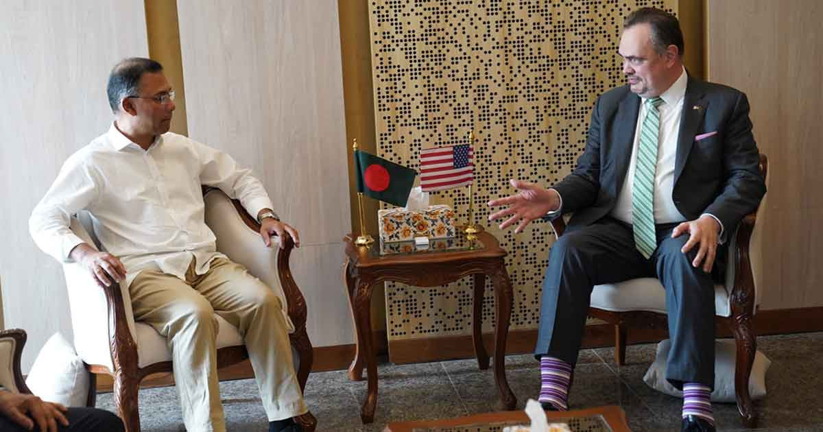 প্রধানমন্ত্রীর সঙ্গে মার্কিন রাষ্ট্রদূতের সাক্ষাৎ