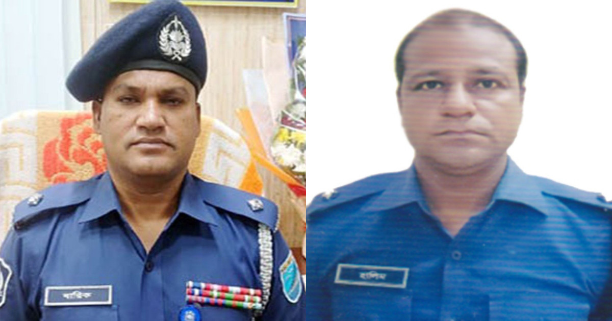 নারায়ণগঞ্জের দুই থানার ওসি ক্লোজড