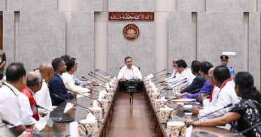 প্রধানমন্ত্রীর সঙ্গে প্রোটেস্ট্যান্ট চার্চের নেতাদের শুভেচ্ছা বিনিময়