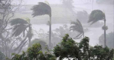 রাতের মধ্যে ১৫ জেলায় ৬০ কিমি বেগে ঝড়ের আভাস