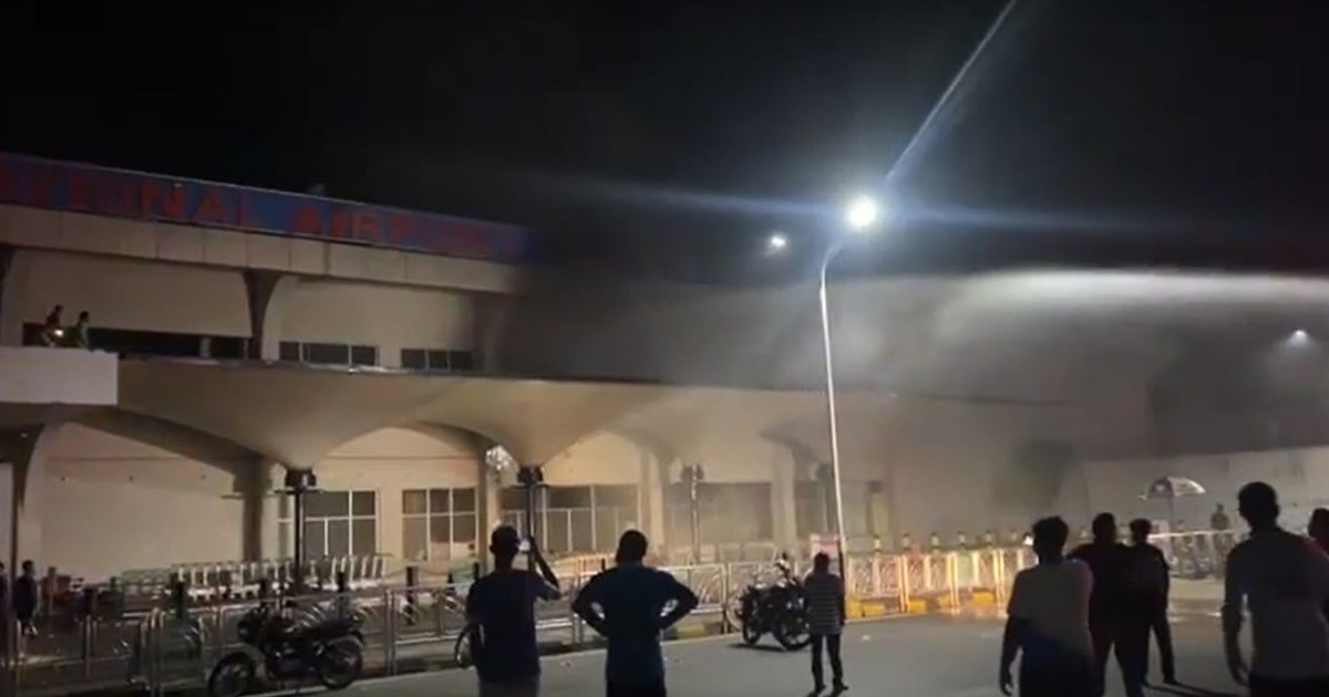 সিলেট আন্তর্জাতিক বিমানবন্দরের সার্ভার রুমে আগুন