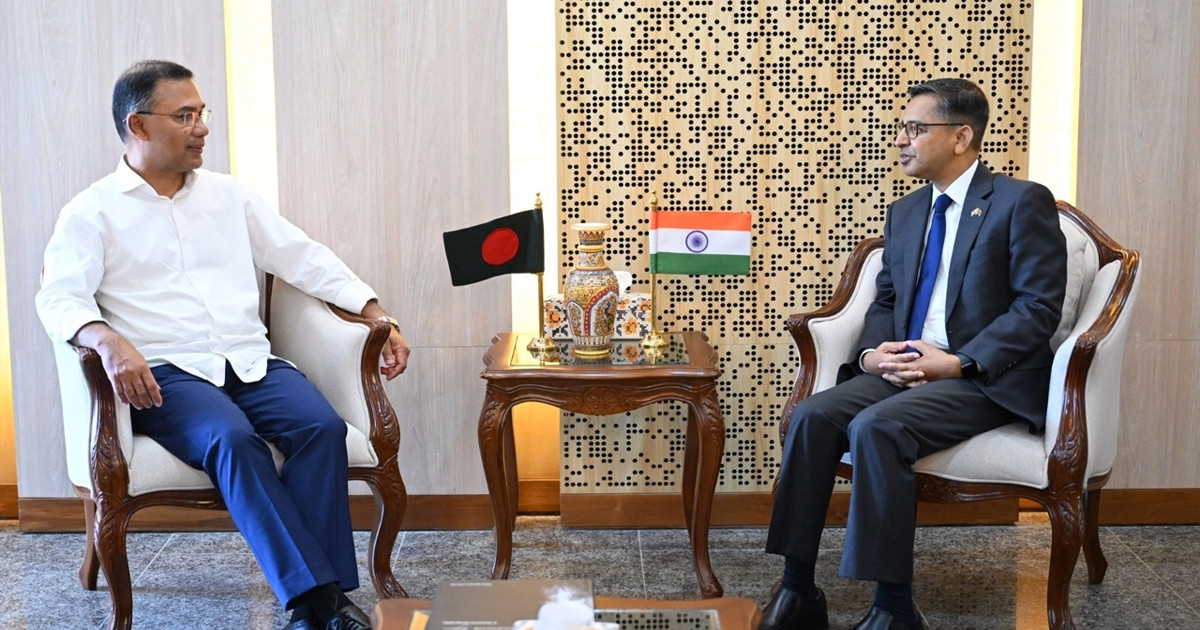 প্রধানমন্ত্রীর সঙ্গে সৌজন্য সাক্ষাৎ করেছেন ভারতীয় হাইকমিশনার