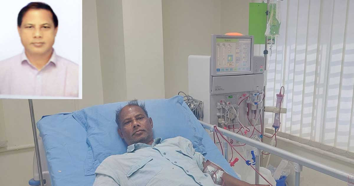 জীবন-মৃত্যুর সন্ধিক্ষণে সাংবাদিক সাজ্জাদ: সাহায্যের আবেদন