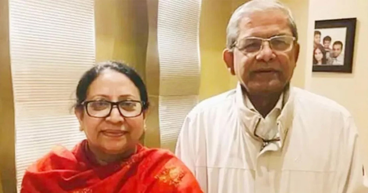 চিকিৎসার জন্য সস্ত্রীক সিঙ্গাপুর গেলেন বিএনপি মহাসচিব