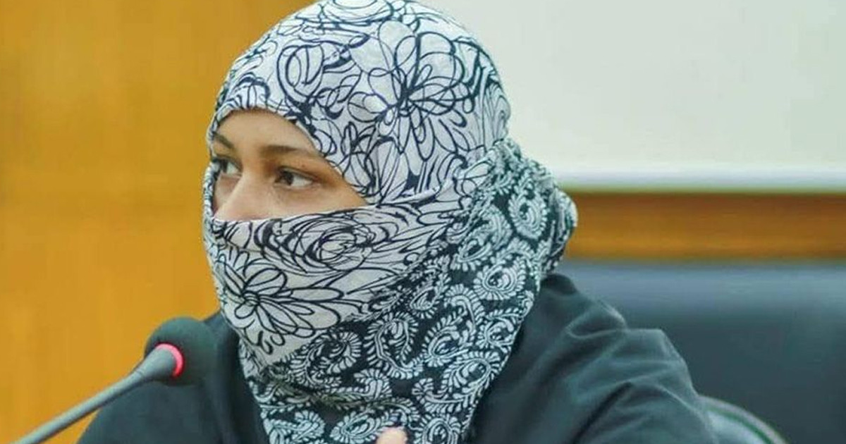 আমেদের কথা বলার সুযোগ দেয়া হোক: জামায়াতের কর্মী সাওদা সুমি