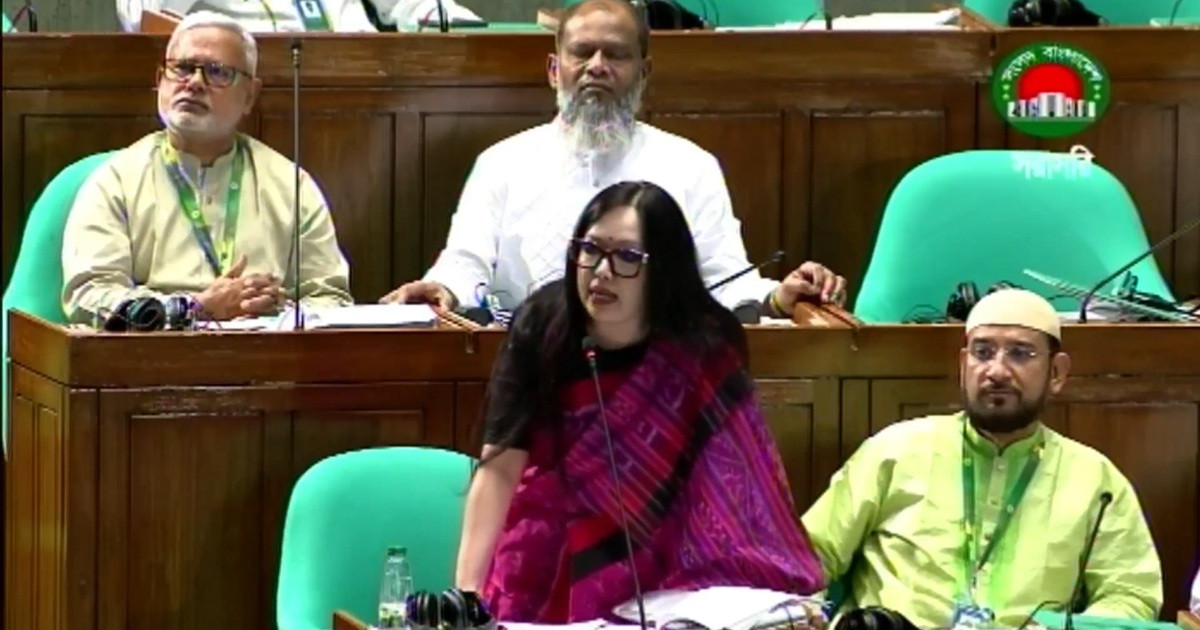 জুলাই অভ্যুত্থানের স্বপ্ন নিয়ে সংসদে রুমিনের ‘কথার পারদ’