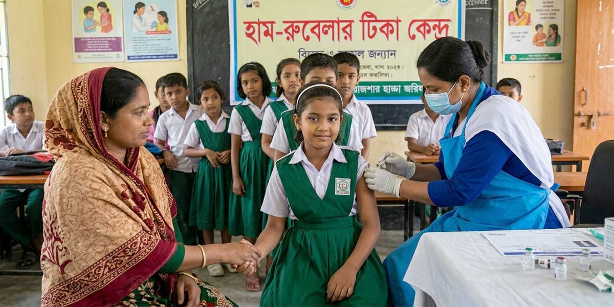 স্কুলে হাম প্রতিরোধে করণীয়