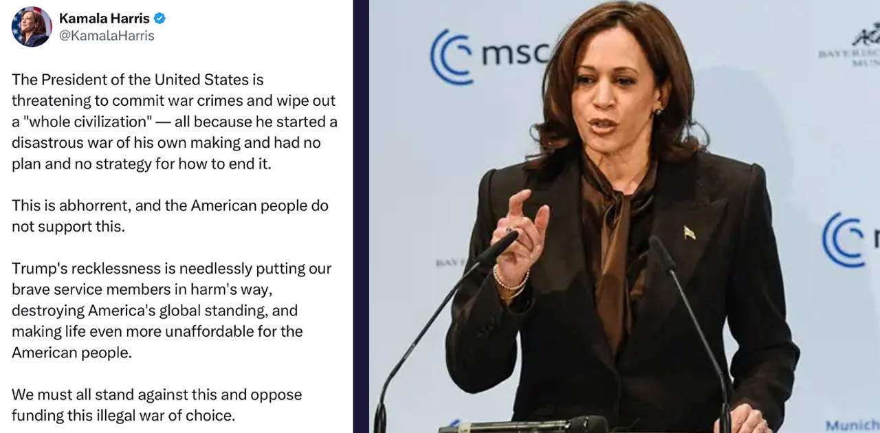 ট্রাম্পের যুদ্ধনীতির তীব্র সমালোচনা কমলা হ্যারিসের, নতুন উত্তেজনার আভাস