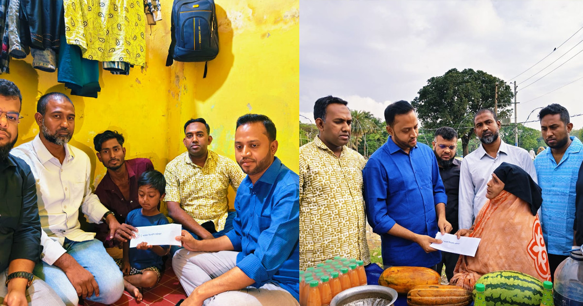 শিশু রাতুল ও পানি বিক্রেতা শাহানুরের পাশে প্রধানমন্ত্রী তারেক রহমান
