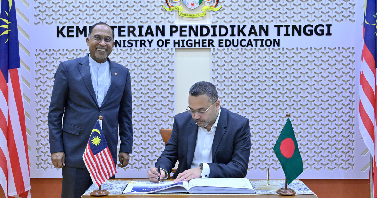 উচ্চশিক্ষা, বৃত্তি ও দক্ষতা উন্নয়নে সহযোগিতা জোরদার করতে সম্মত হয়েছে মালয়েশিয়া-বাংলাদেশ