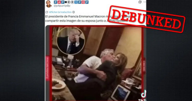 ম্যাক্রোঁর বিরুদ্ধে ‘এপস্টেইন-মেলানিয়ার অন্তরঙ্গ ছবি’ প্রকাশের অভিযোগ মিথ্যা