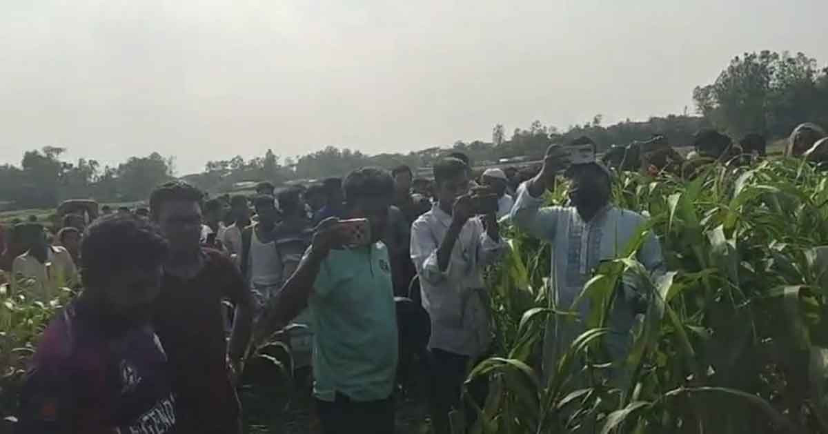 সিরাজগঞ্জে ঘাসক্ষেতে কিশোরের গলাকাটা মরদেহ