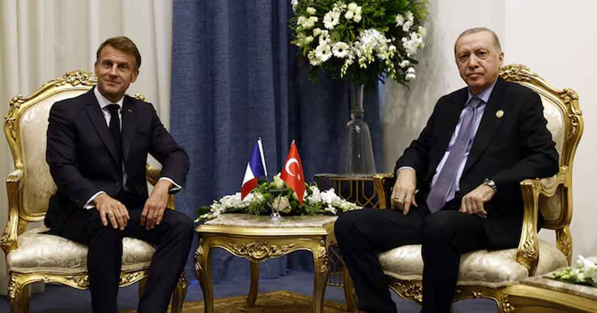 ইরান যুদ্ধবিরতি নিয়ে এরদোয়ানের সঙ্গে ম্যাক্রোঁর আলোচনা