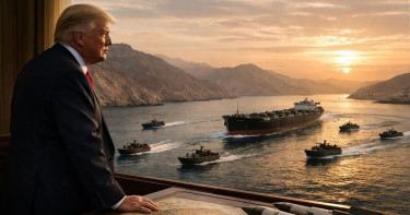 ইরানকে টোল দেওয়া জাহাজ আটকের নির্দেশ ট্রাম্পের