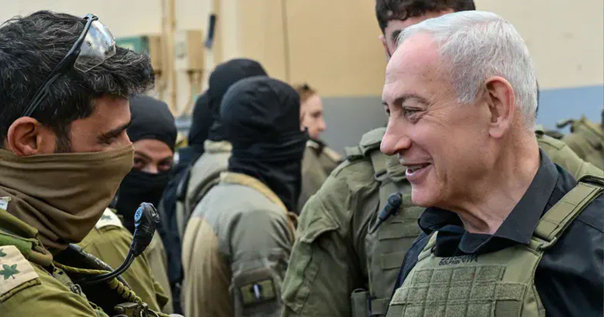 সীমান্ত পেরিয়ে দক্ষিণ লেবাননে নেতানিয়াহু