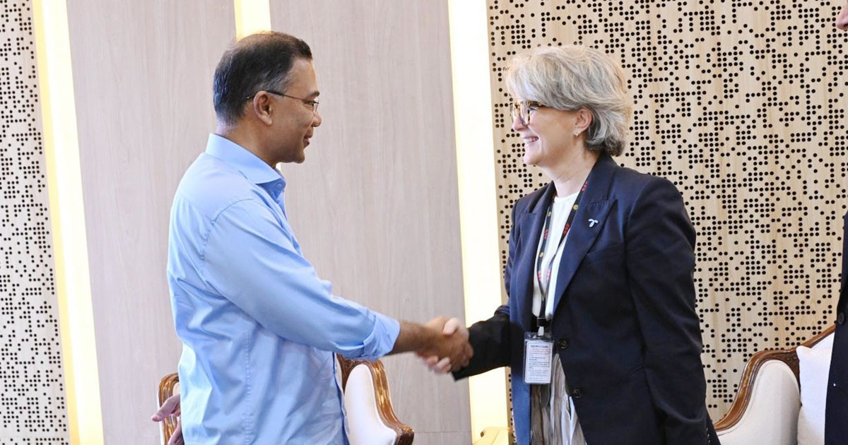 প্রধানমন্ত্রীর সঙ্গে টেলিনর গ্রুপের প্রেসিডেন্টের সাক্ষাৎ