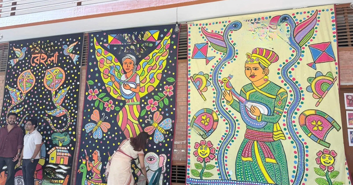 নববর্ষকে বরণে প্রস্তুত ঢাবির চারুকলা