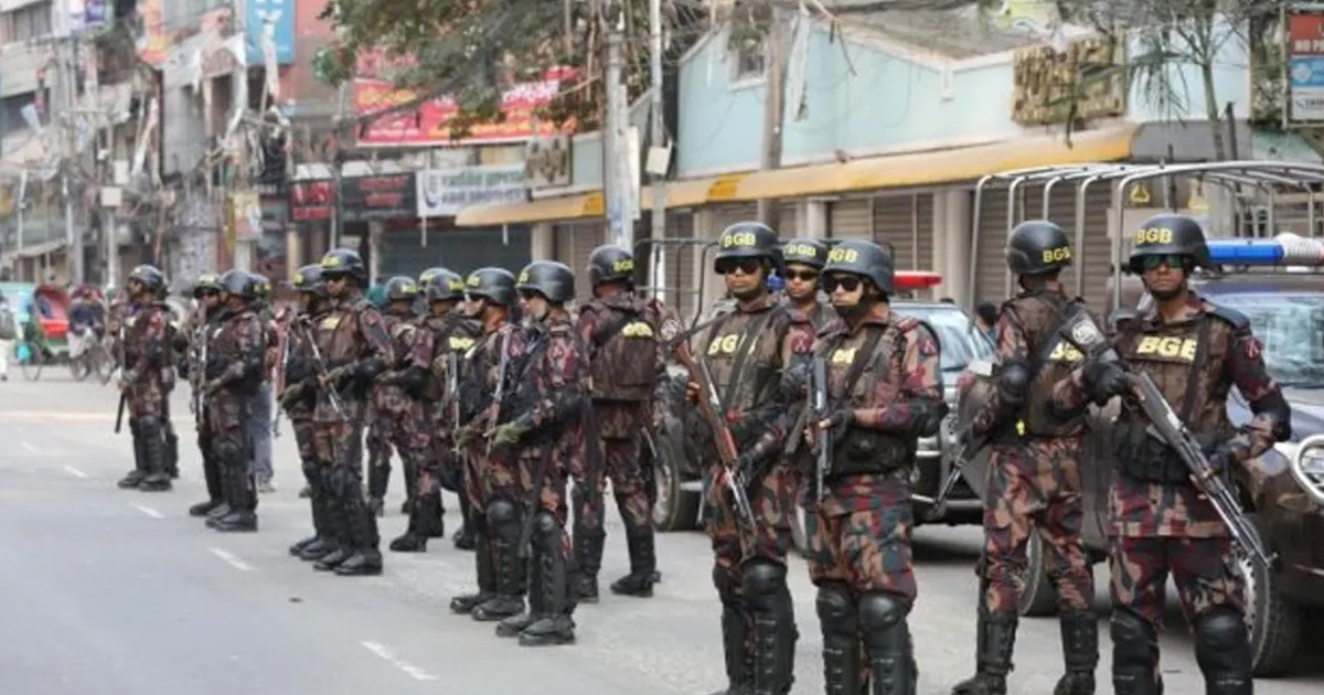 পহেলা বৈশাখ উপলক্ষে রাজধানীতে ২০ প্লাটুন বিজিবি মোতায়েন