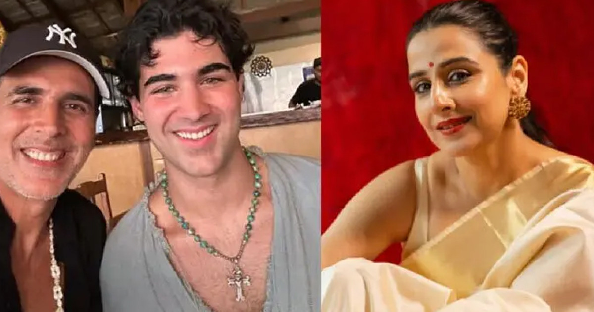 বিদ্যা বালানকে ভয় পেতেন অক্ষয় পুত্র