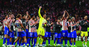 জিতেও বিদায় বার্সেলোনার, সেমিফাইনালে আতলেতিকো