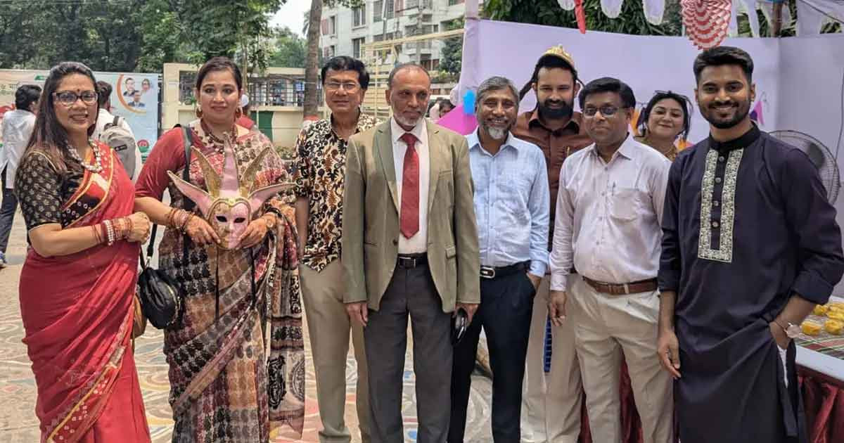 হলি ফ্যামিলি রেড ক্রিসেন্ট মেডিকেলে উৎসবমুখর পহেলা বৈশাখ